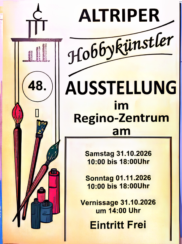 Ausstellung der Altriper Hobbykünstler